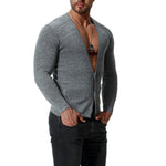 Men Autumn Sweater  Warm Collar Pullover Casual Sweaters